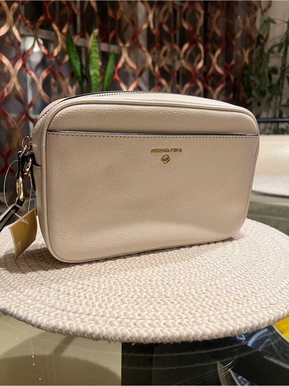 Michael Kors Jet Set Charm Large East West Camera Crossbody NWT